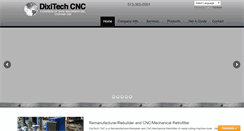 Desktop Screenshot of dixitechcnc.com